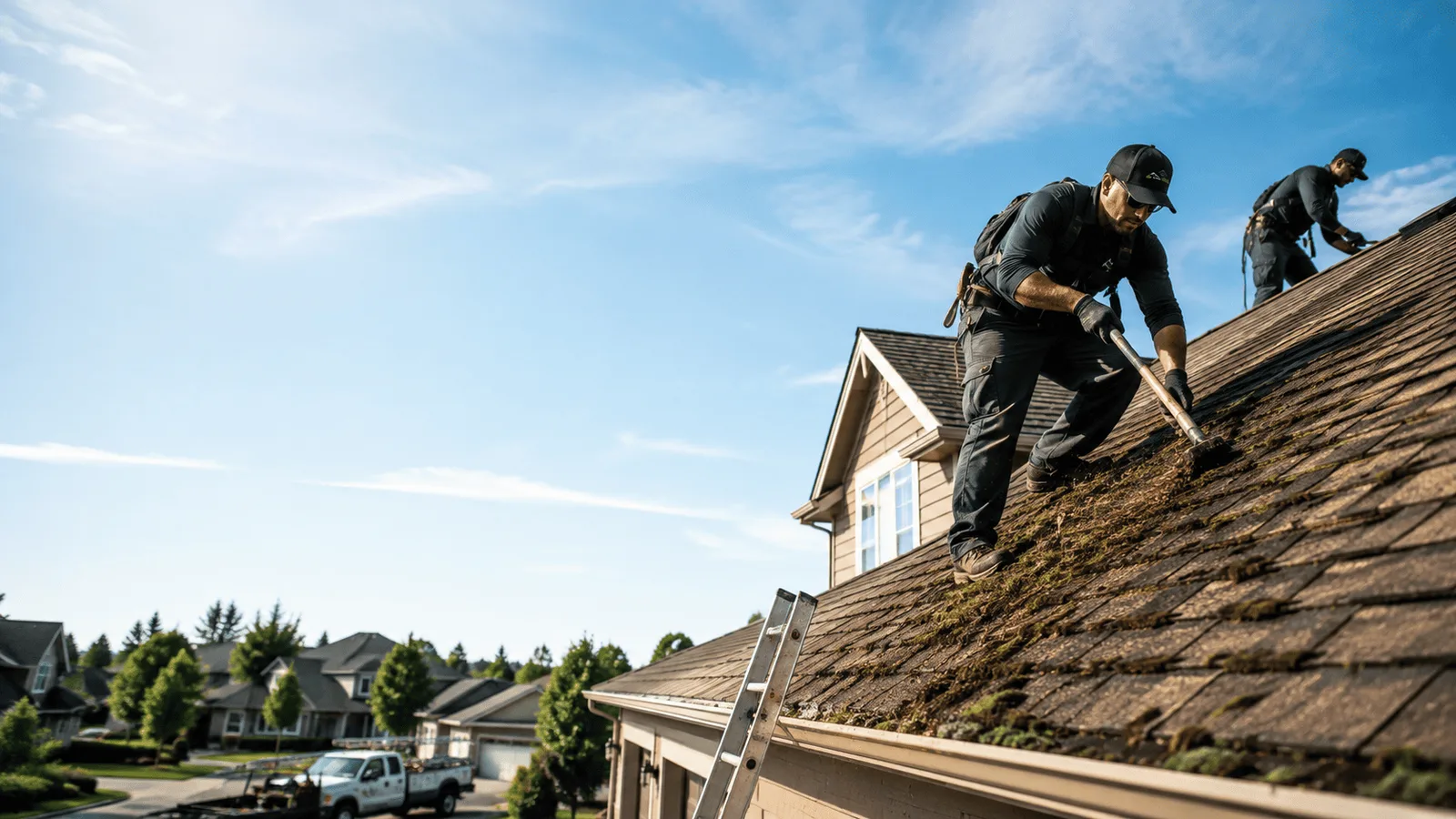 Roof Moss Removal in Bangs, TX near me